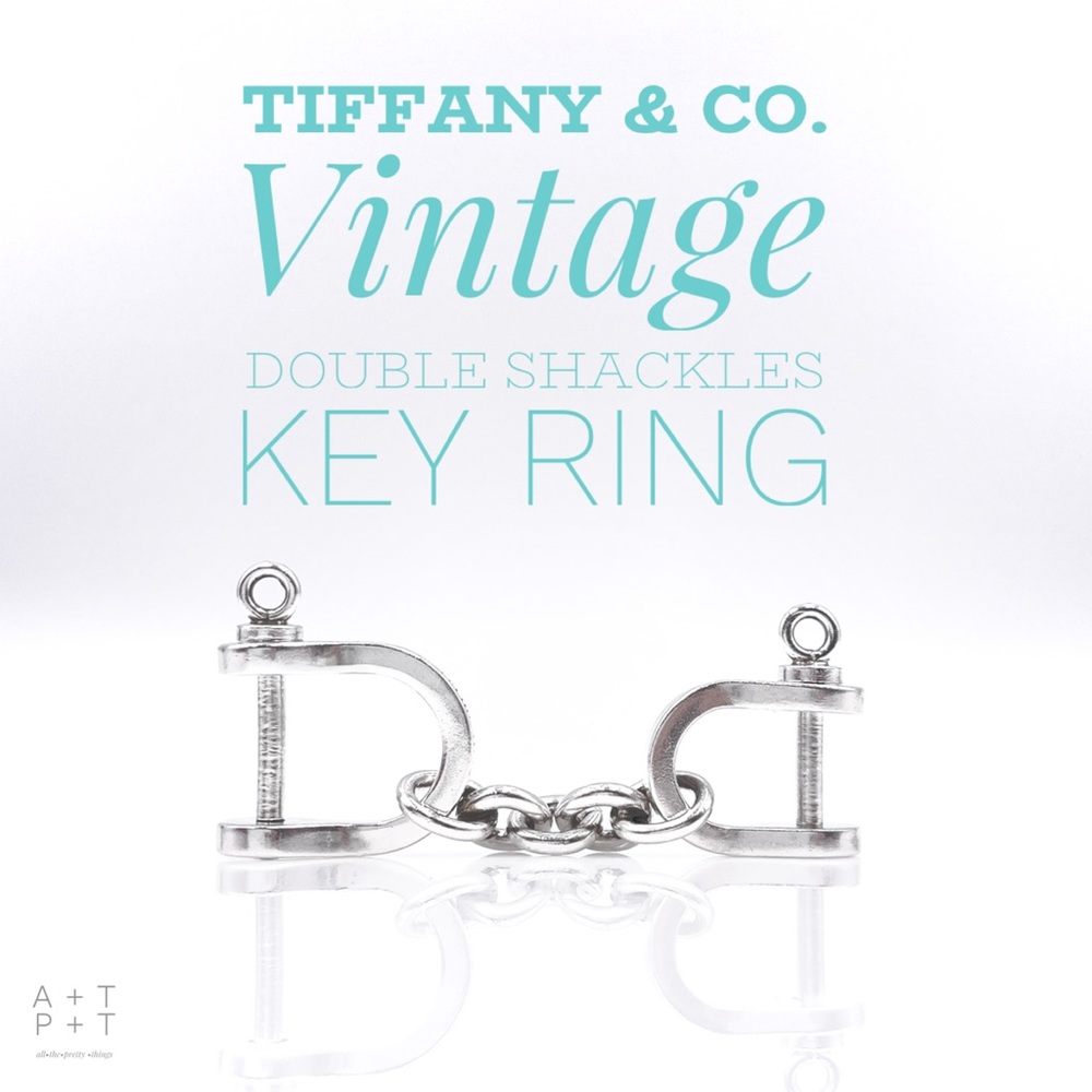 Tiffany & Co. Double Shackles Key Ring